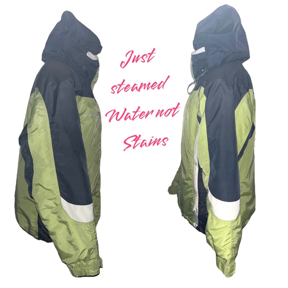Columbia Interchange Core Ski Snowboard Jacket Coat Green Women’s M EUC Winter